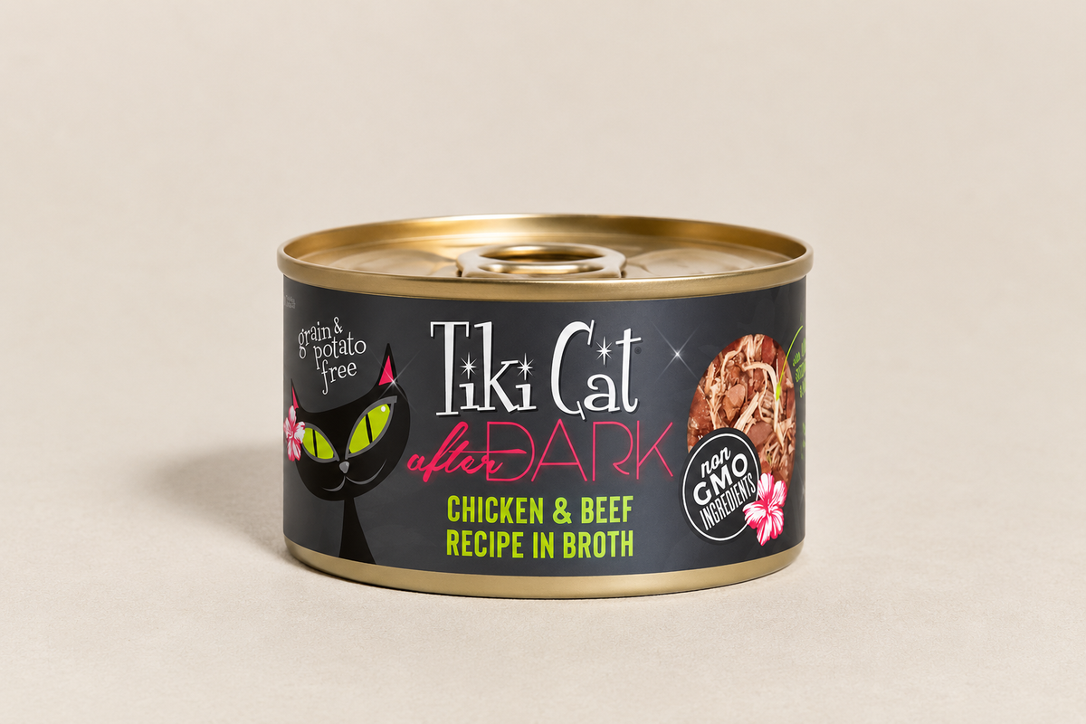 After Dark- Chicken and Beef recipe in broth.