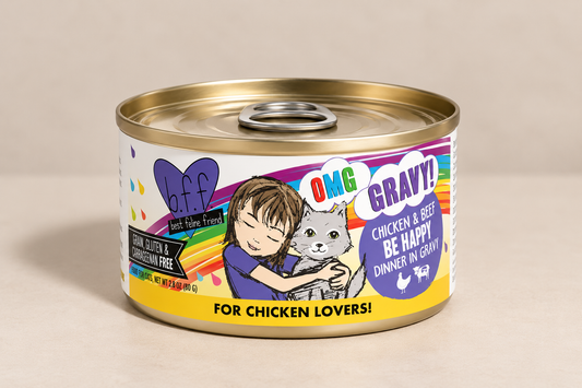 B.F.F- Oh my Gravy!- Chicken and beef