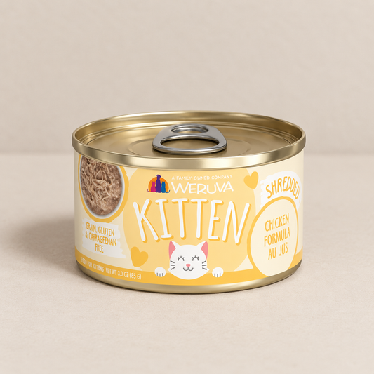 Kitten, Fur Baby Favorites, Chicken Formula.